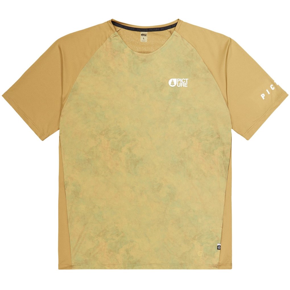 Picture Osborn Printed Short Sleeve Tee Men - Gold Earthly