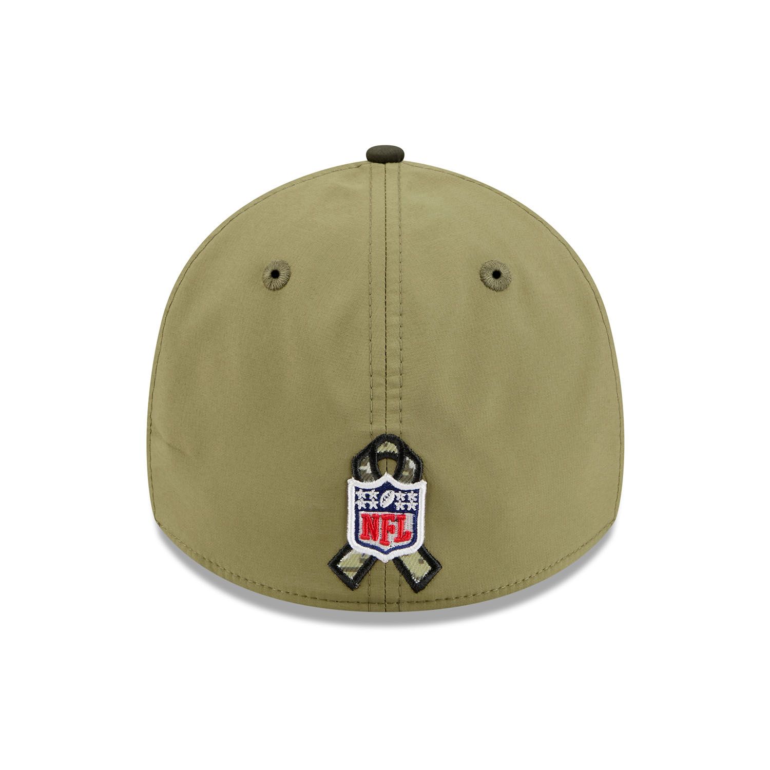 Miami Dolphins 2025 NFL Salute to Service 39THIRTY Flex Cap Olive
