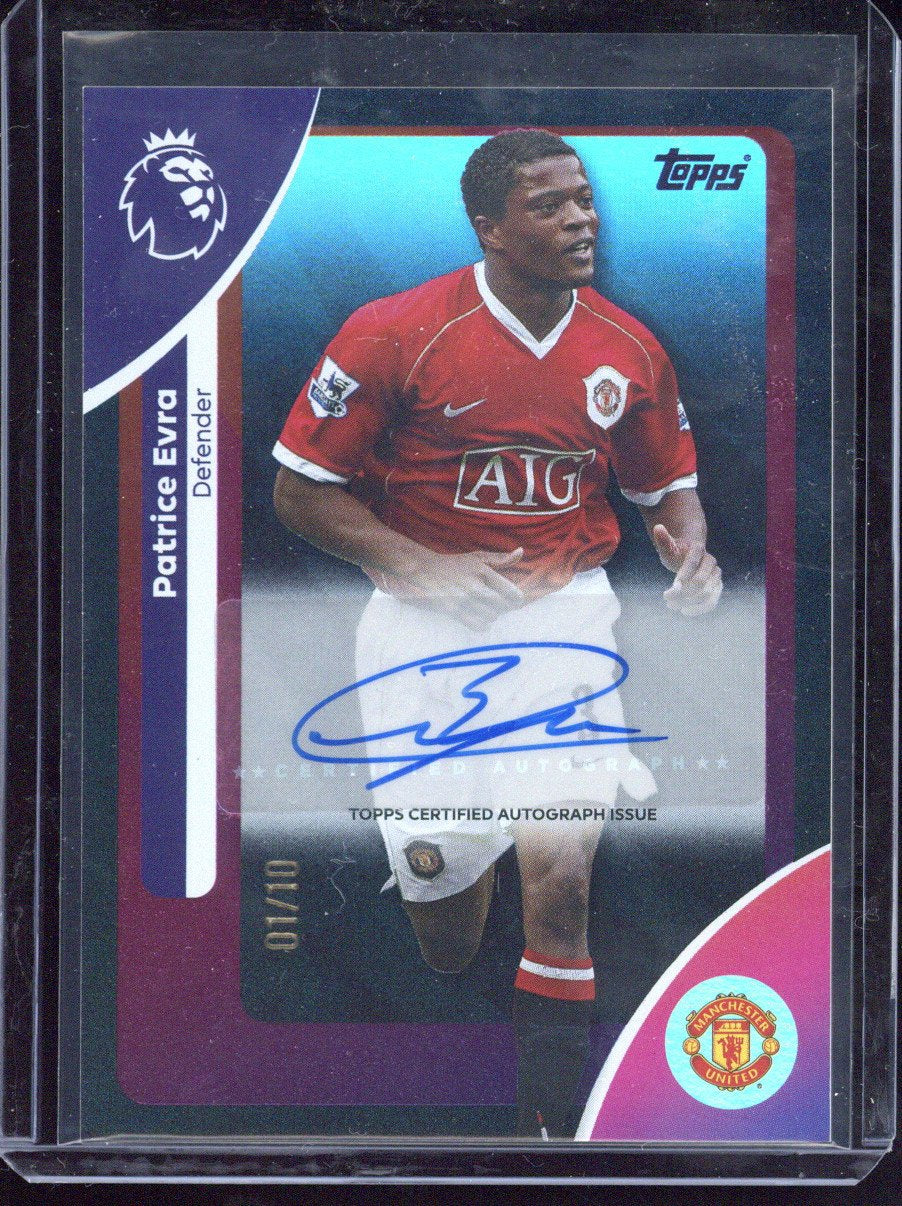 2026 Topps Premier League Patrice Evra Autograph /10