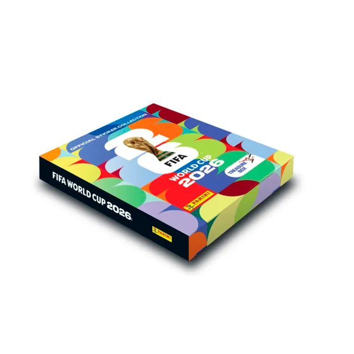 FIFA WORLD CUP 2026™ Official Sticker Collection – Treasure Box – Official Panini Collection
