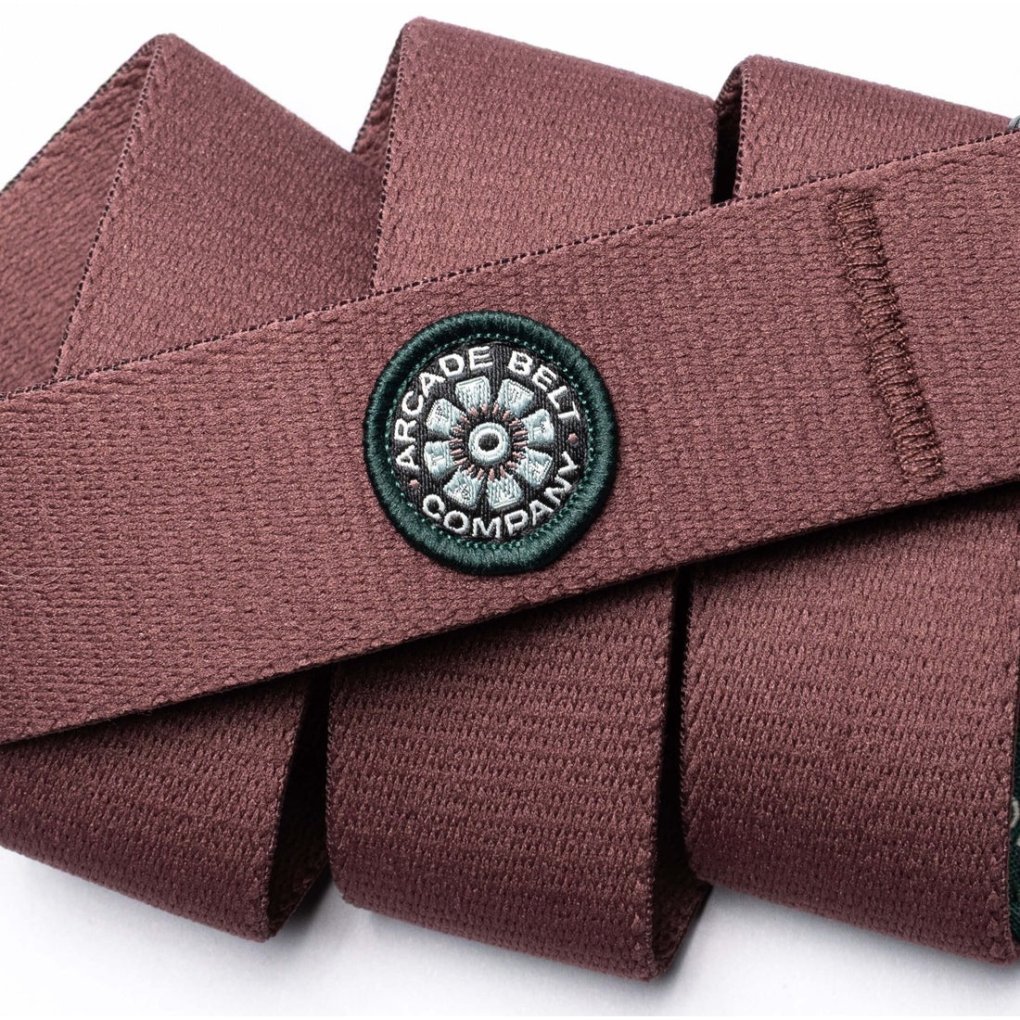 Arcade Adventure A2 Co Stretch Belt Youth - burgundy