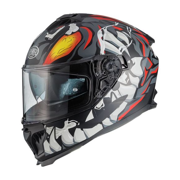 Full headset Premier typhoon - MO - Black / GrayRef: PE0470