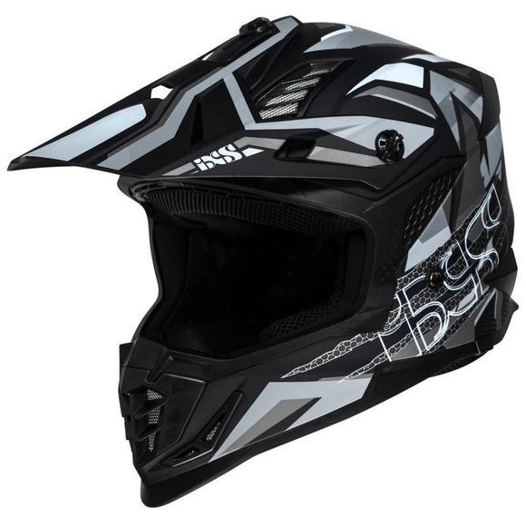 Casque cross IXS 363 2.0 2026 - Noir / GrisRef : IS1087