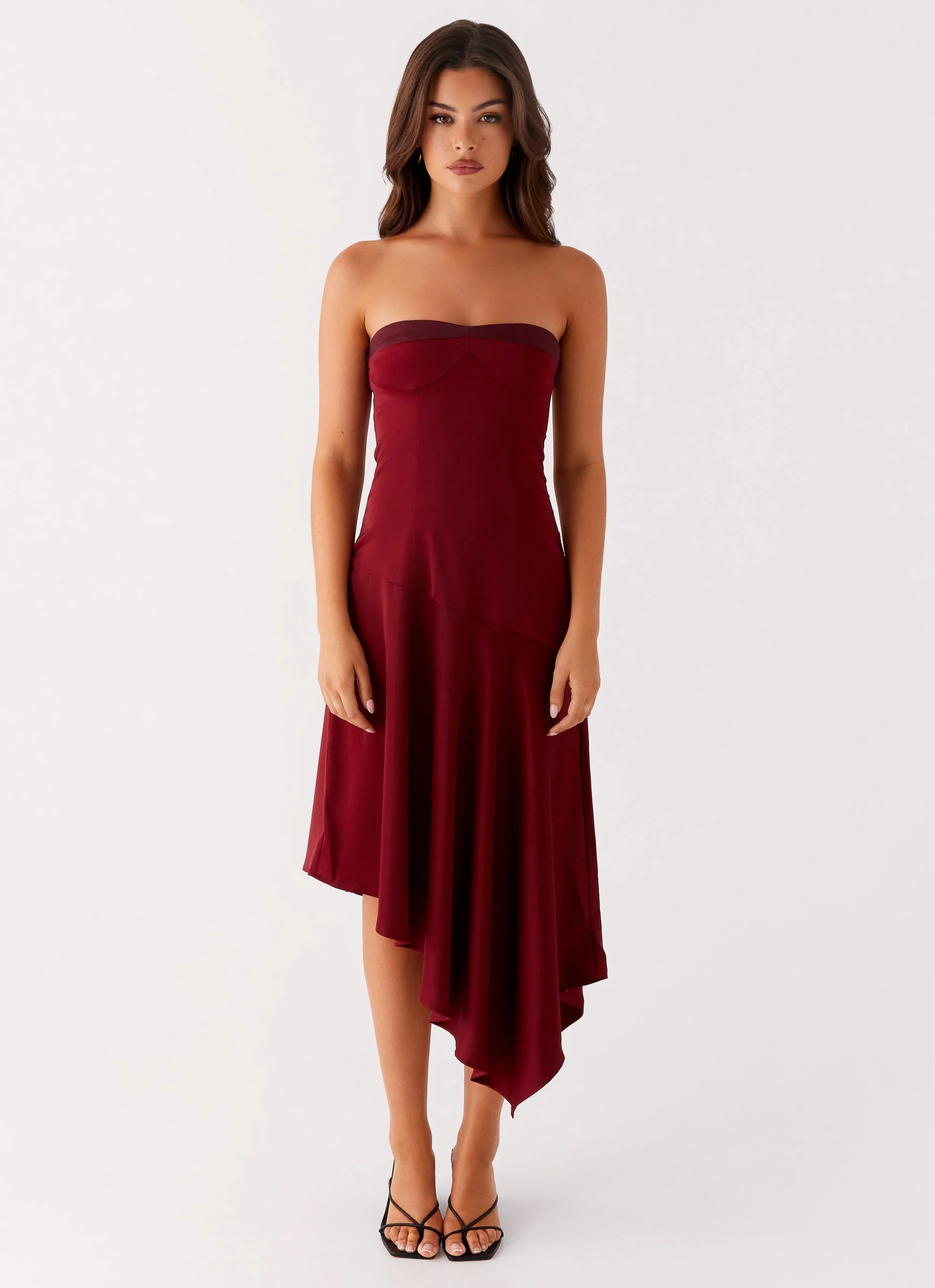 Matisse Midi Dress - Red