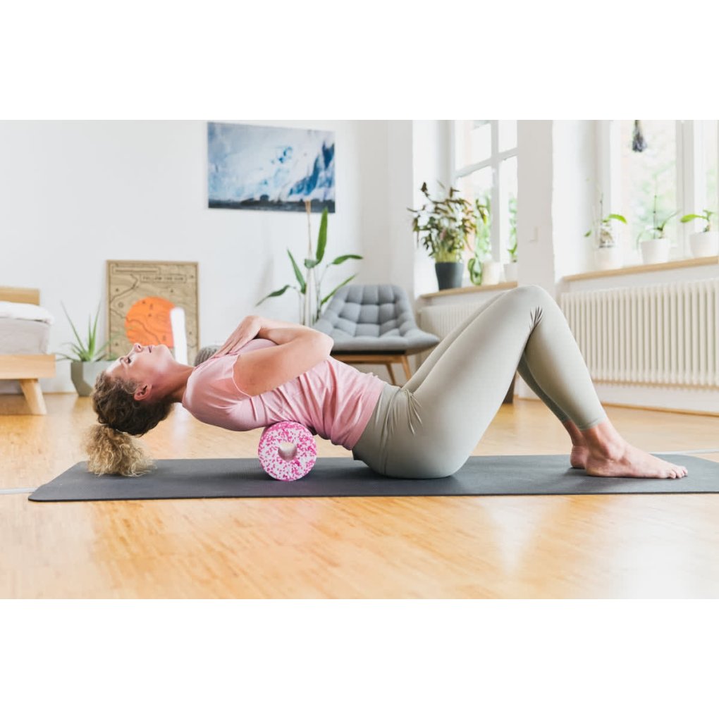 BLACKROLL MED (soft) Fascia Roll - white/grey
