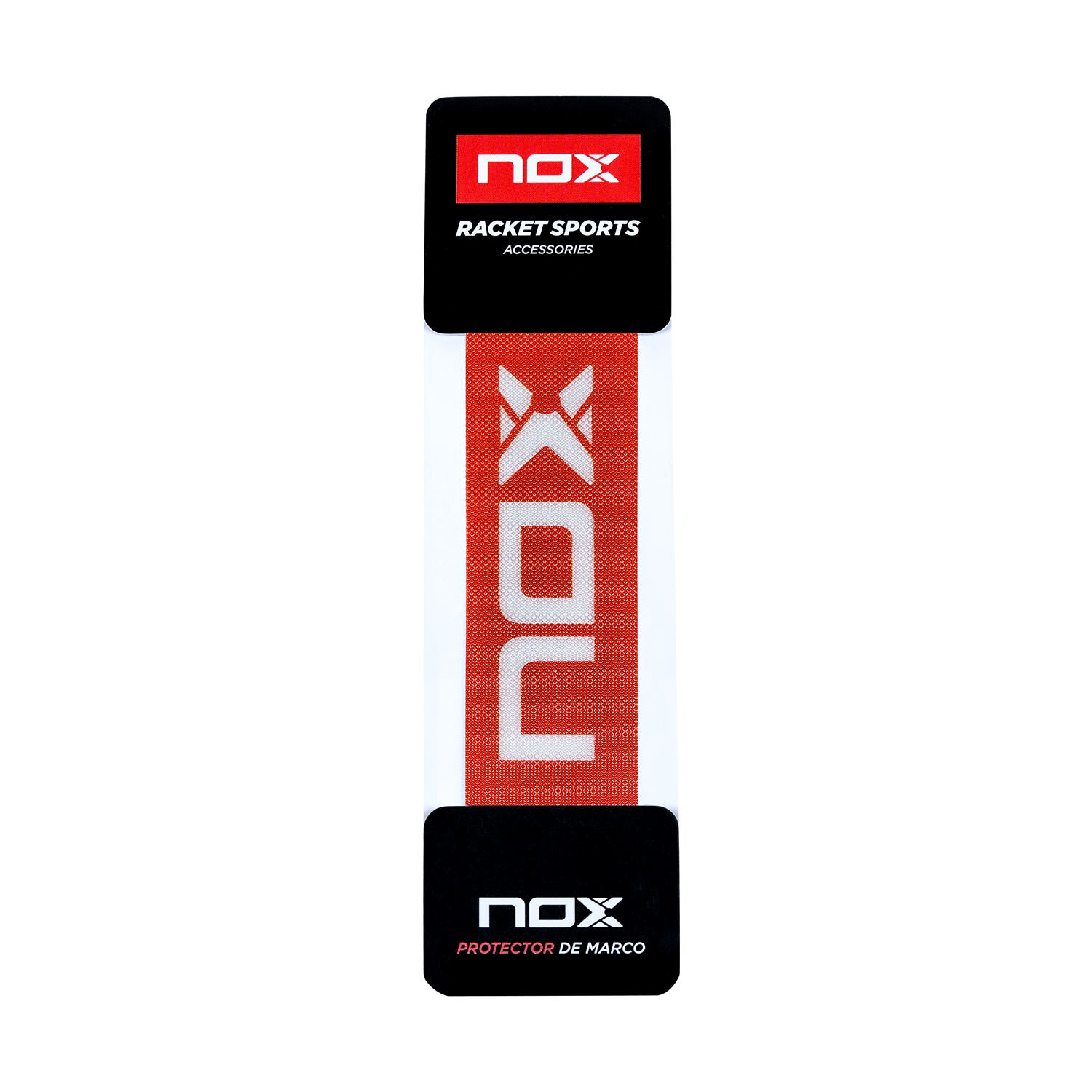 BAG 6 PCS. - BLISTER (1 PC.) PROTECTOR NOX RED LOGO WHITE