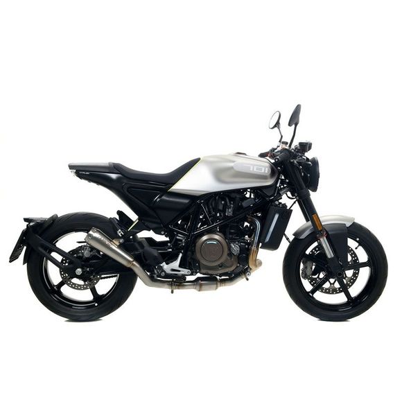 Silencieux Arrow Nichrom Dark Pro-race embout acierHUSQVARNA 701 VITPILEN 701 - 2018 - 2019Ref : 71891PRN