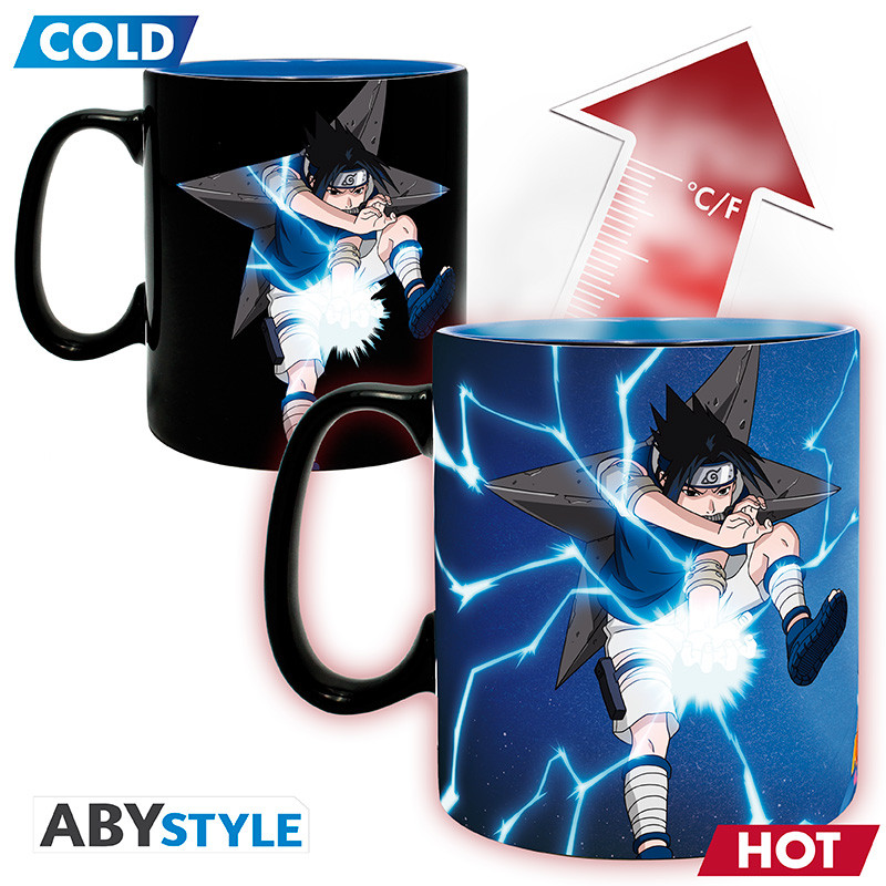 NARUTO Mug Heat Change Naruto & Sasuke