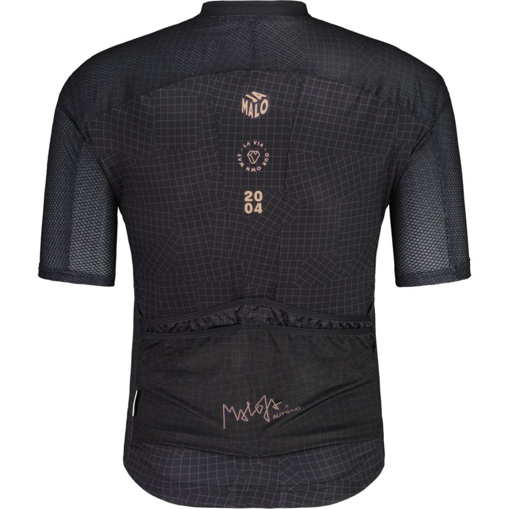 Maloja PaulM. Gravel Shirt 1/2 Men - deep black 8833