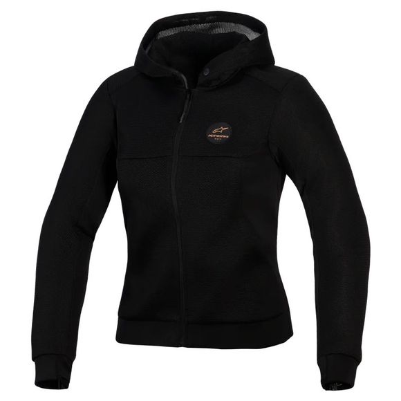 Alpinestars STELLA CHROME SUPERAIRFLOW motorcycle sweatshirt - Black / BrownRef: AP4291