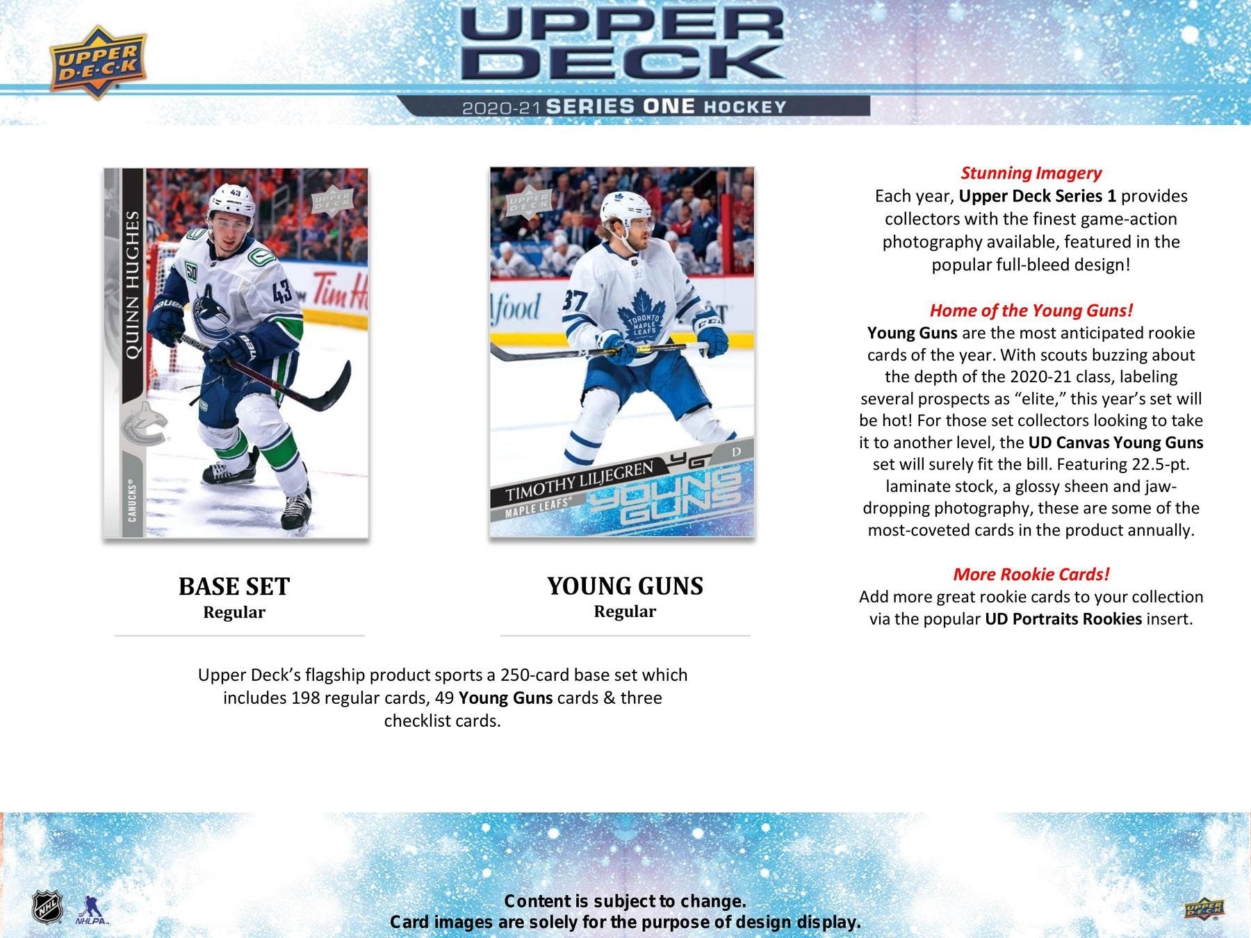 2020/21 Upper Deck Series 1 Hockey 24-Pack Box NHL