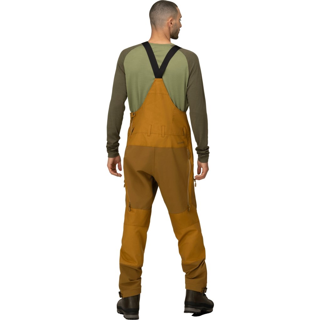 Norrona femund cotton heavy duty Bib Pants Men - Camelflage