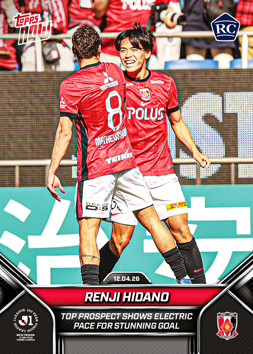 Renji Hidano - 2026 J.League® Topps NOW® - Card 11