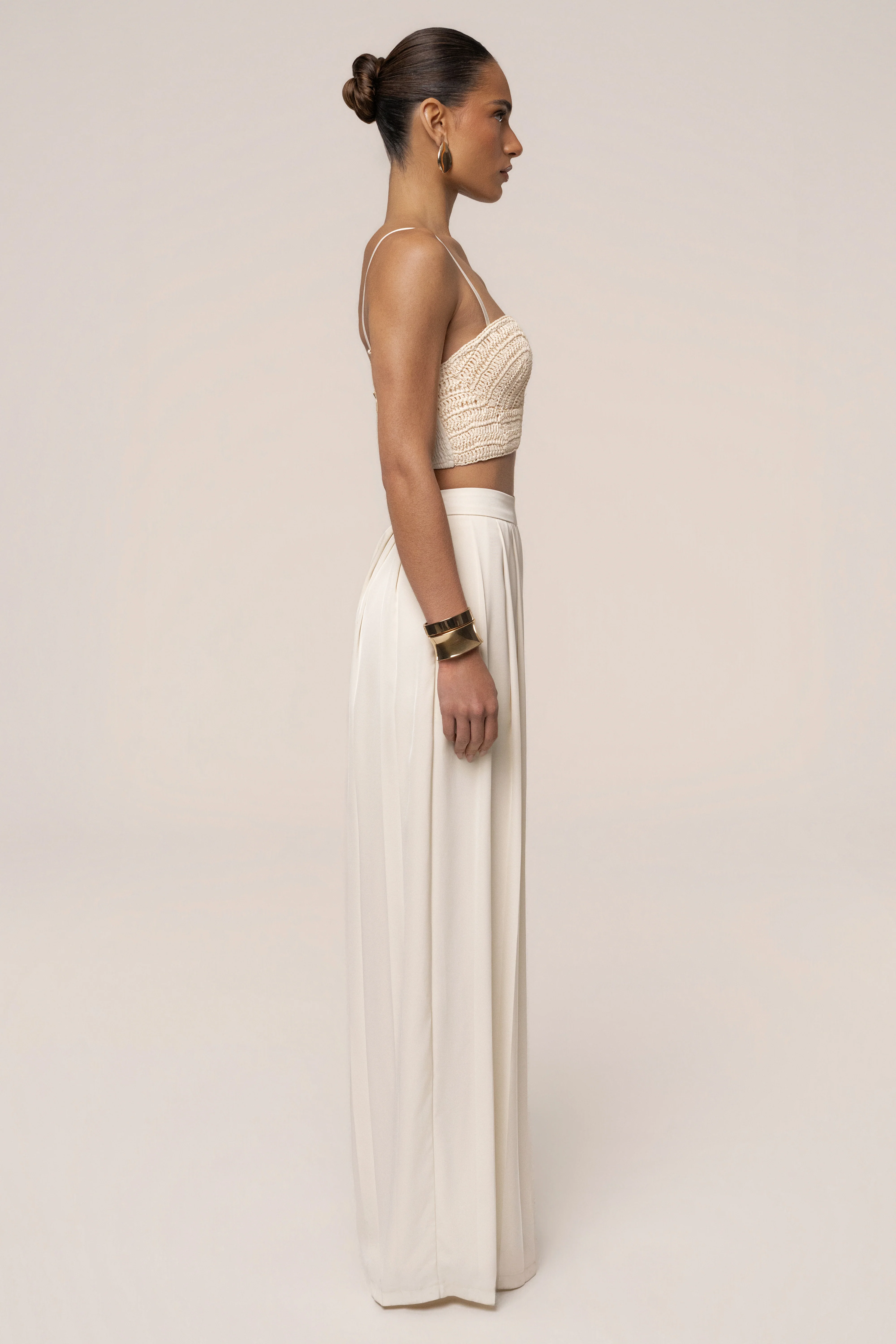 Buttercream Sail Away Texture Bustier