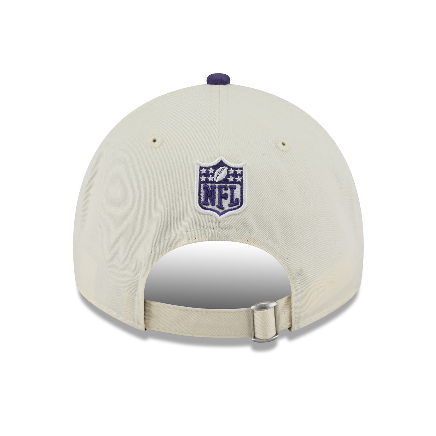 Baltimore Ravens 2025 NFL Draft 9TWENTY A-Frame Adjustable Cap Cream