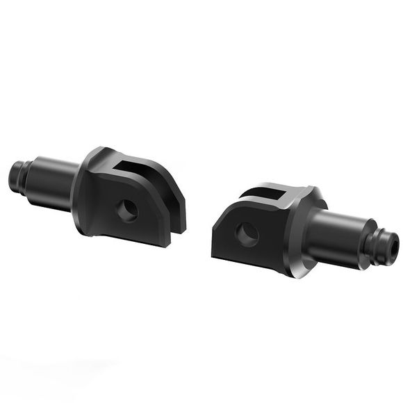 Rizoma Pilot Footpeg Adapter for Pro, B-pro, and Street Footpegs - BlackRef: RZ0054