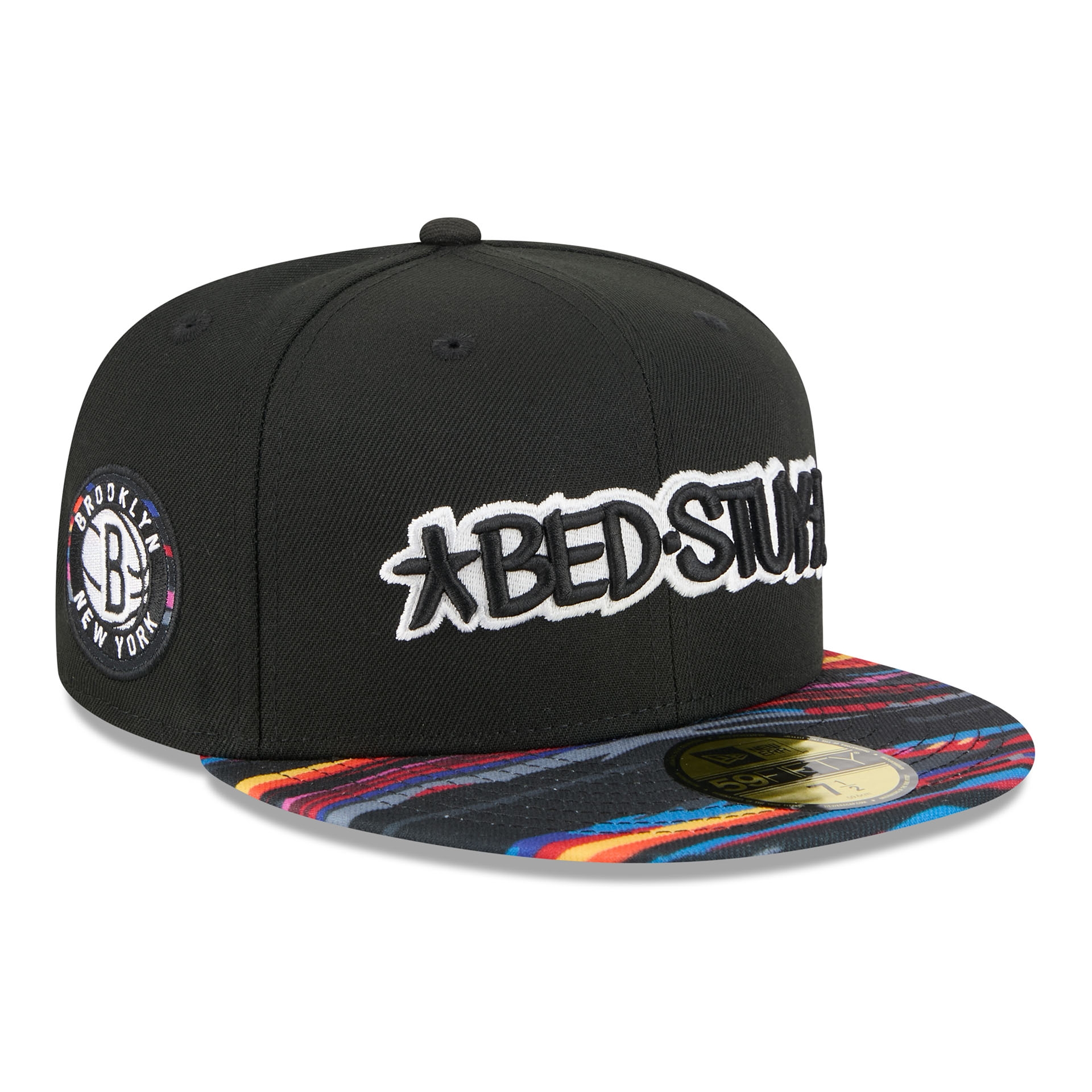 Brooklyn Nets 2025-26 NBA City Edition 59FIFTY Fitted Cap