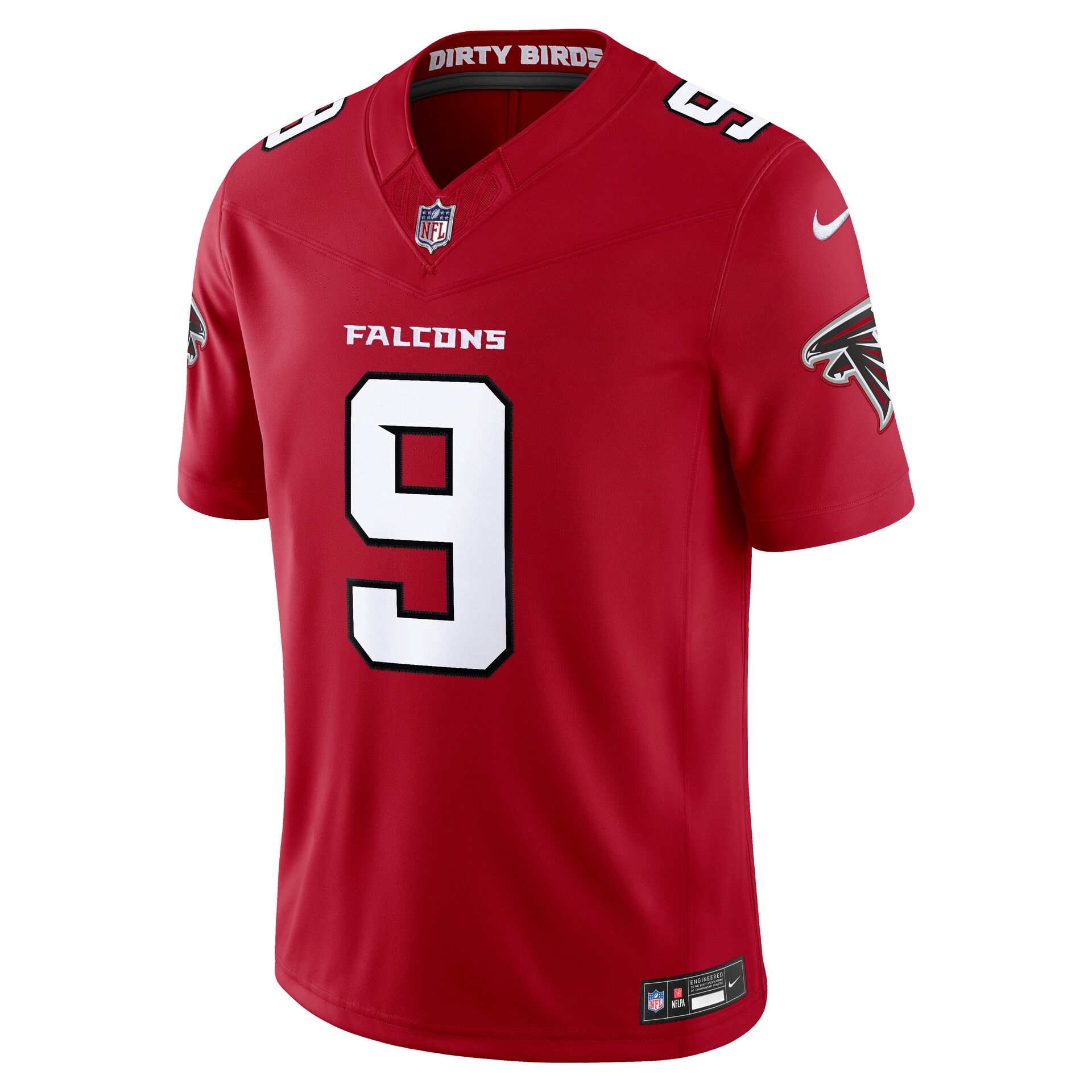 Michael Penix Jr. #9 Atlanta Falcons 2026 Stitched Limited NFL Jersey Red