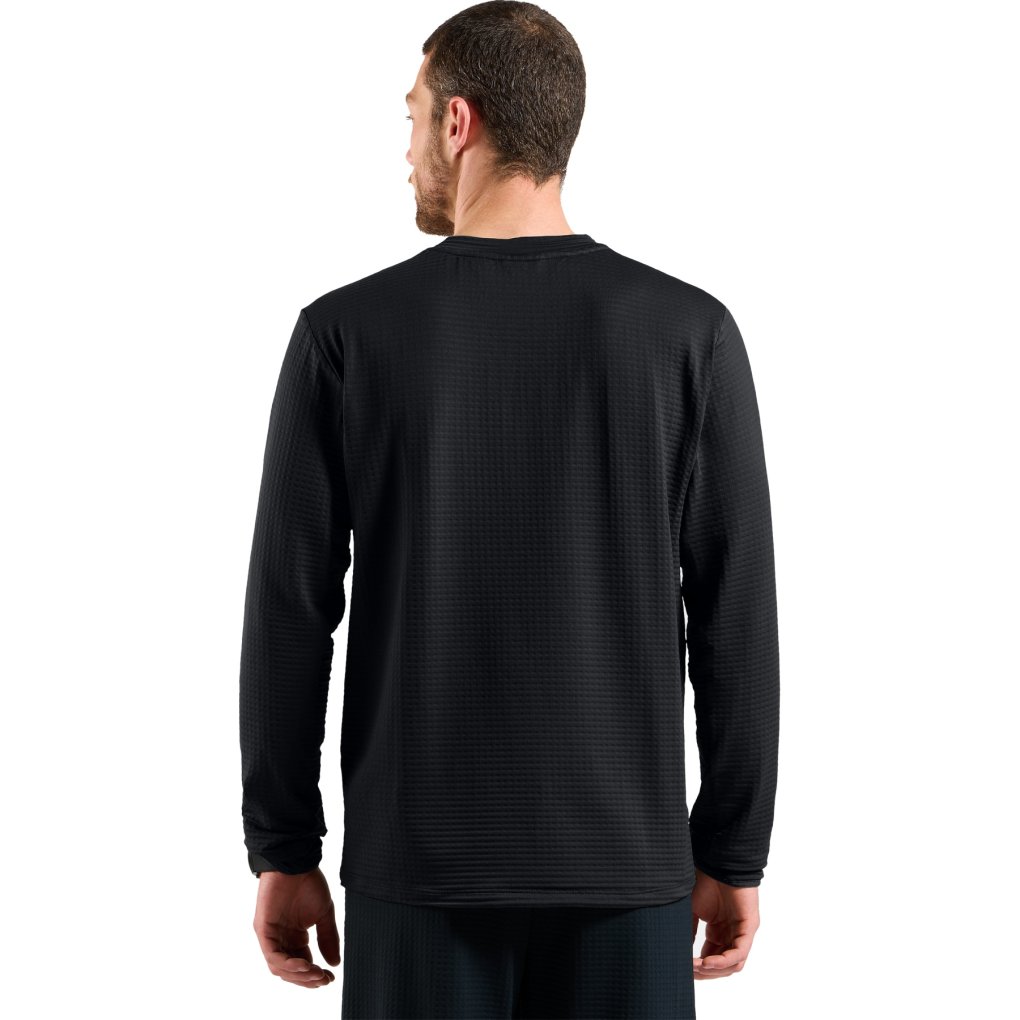 Odlo Essentials Thermal Crewneck Running Mid Layer Men - black