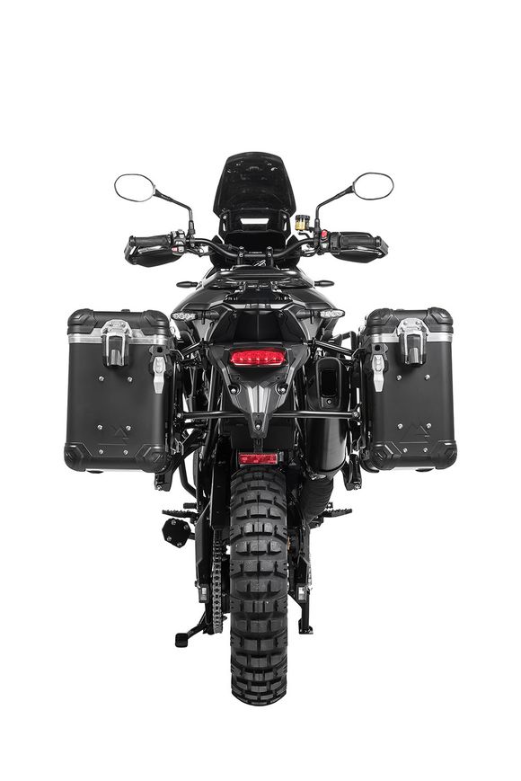Touratech suitcase Complete kit ZEGA Evo 31/38 - Black support included - Black anodizedRef: Trt01177A / 01-421-6882-0