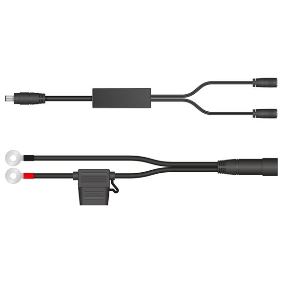 Furygan HEAT CHARGER 12V Heated Clothing Cable - BlackRef: Fu1343 / 7531-1-Uniq