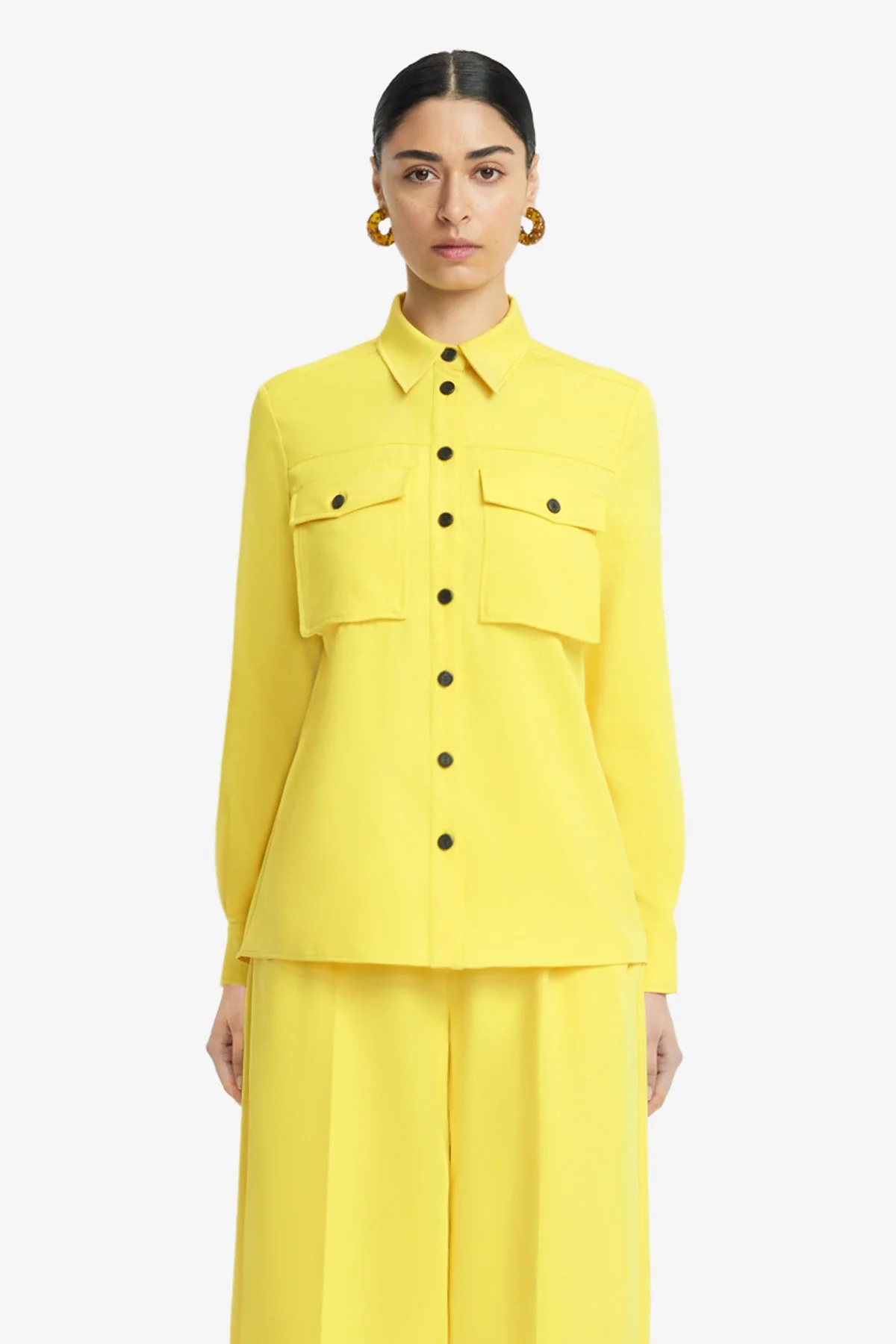 Mavis Pocket Shirt - Sunshine