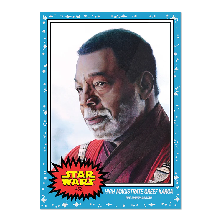 Topps UK - SW Living Set Card #452 - High Magistrate Greef Karga