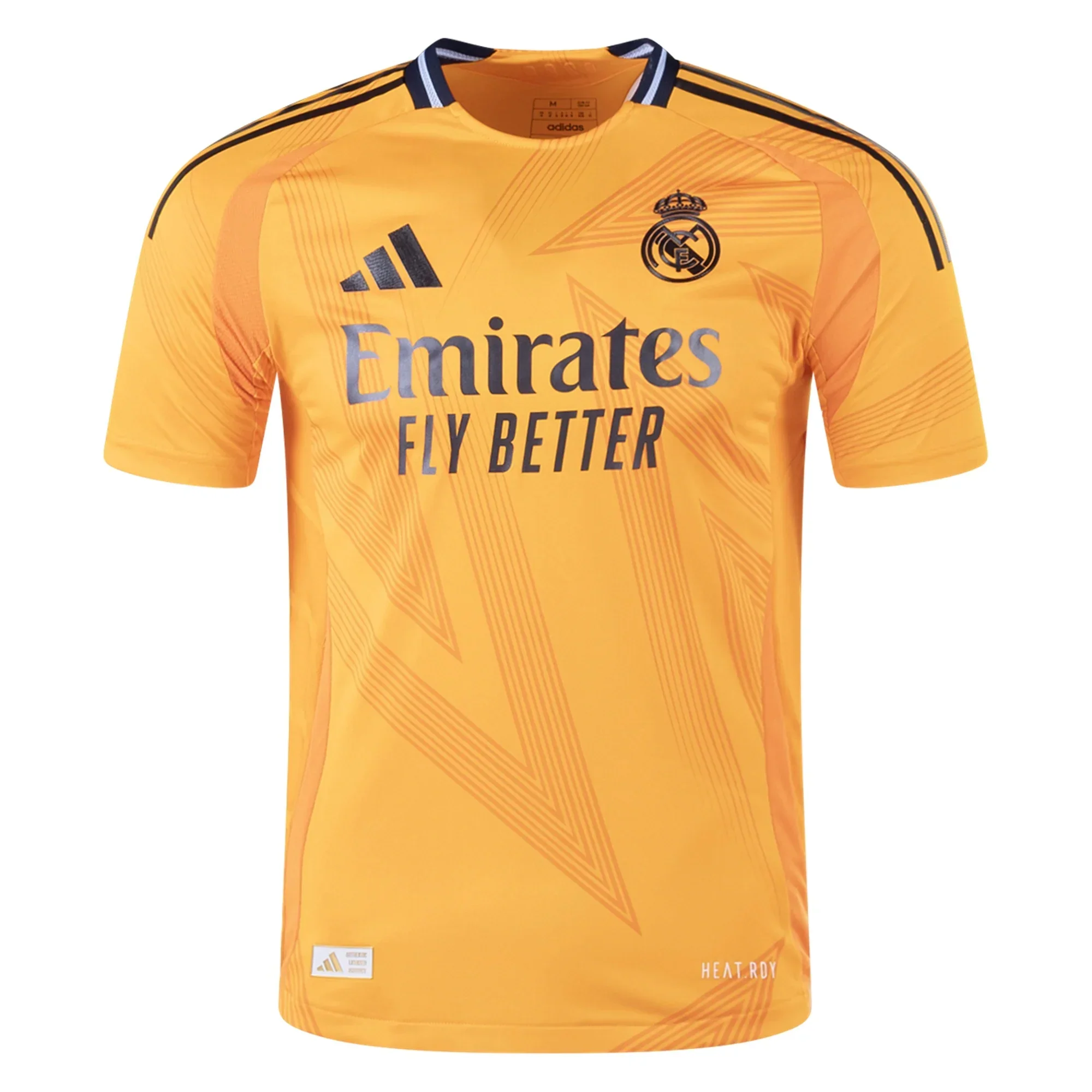 Real Madrid Authentic Away Jersey 24/25 (Crew Orange)