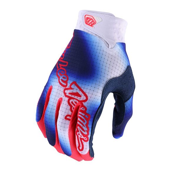 Gloves cross TroyLee design Air Lucid Enfant - White / BlueRef: TRL0988