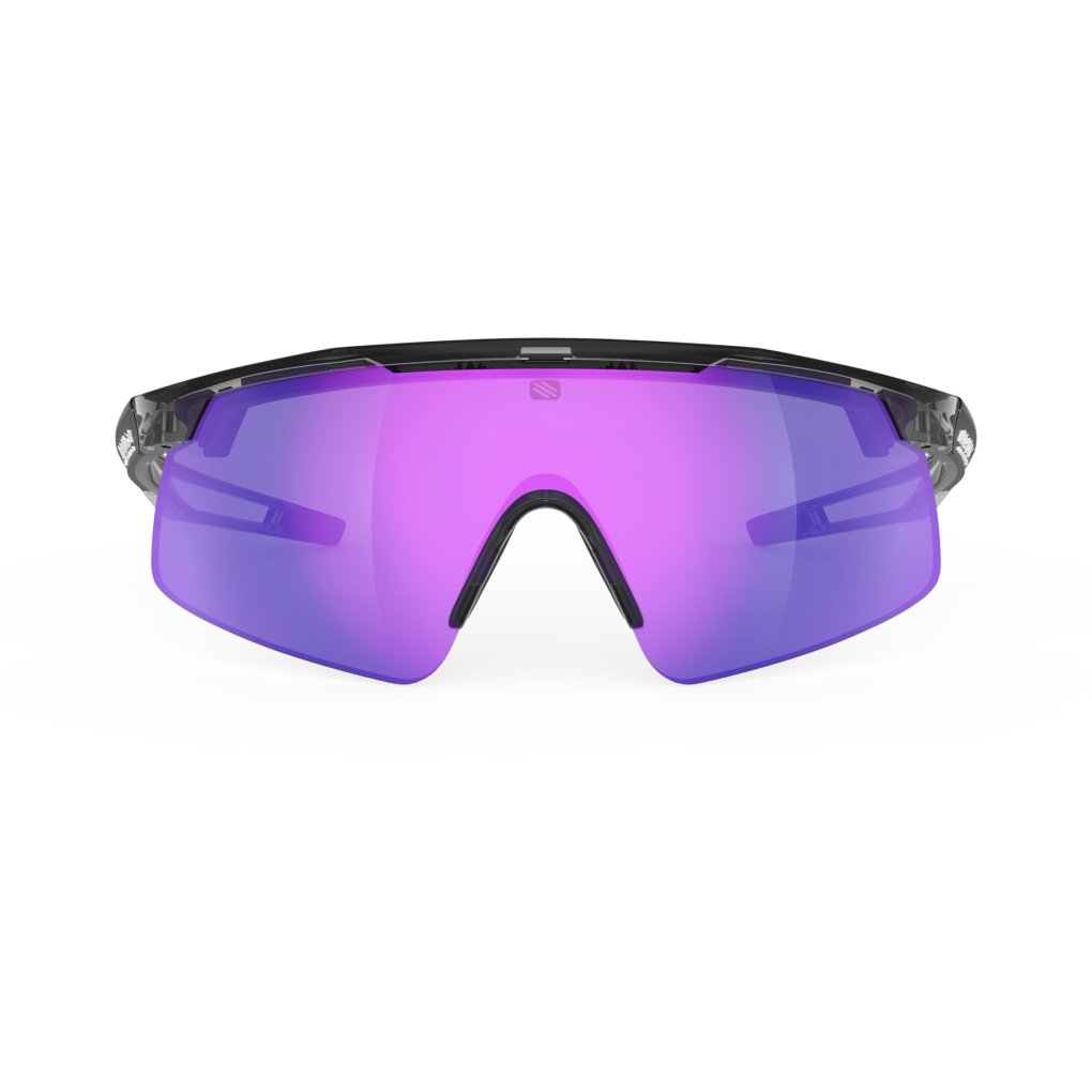 Rudy Project Turbolence Glasses - Crystal Ash - RP Optics Multilaser Violet