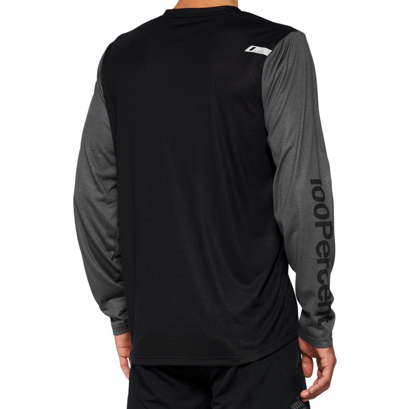 100% Airmatic Long Sleeve Jersey Men - black 2214