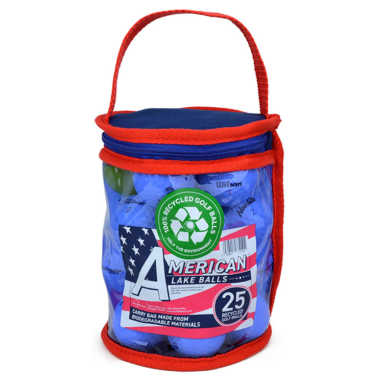 Mixed Practice Lake Golf Balls Bag