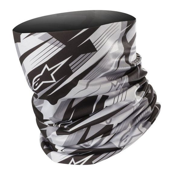 Alpinestars BLURRED Neck Warmer - Black/GreyRef: AP11581