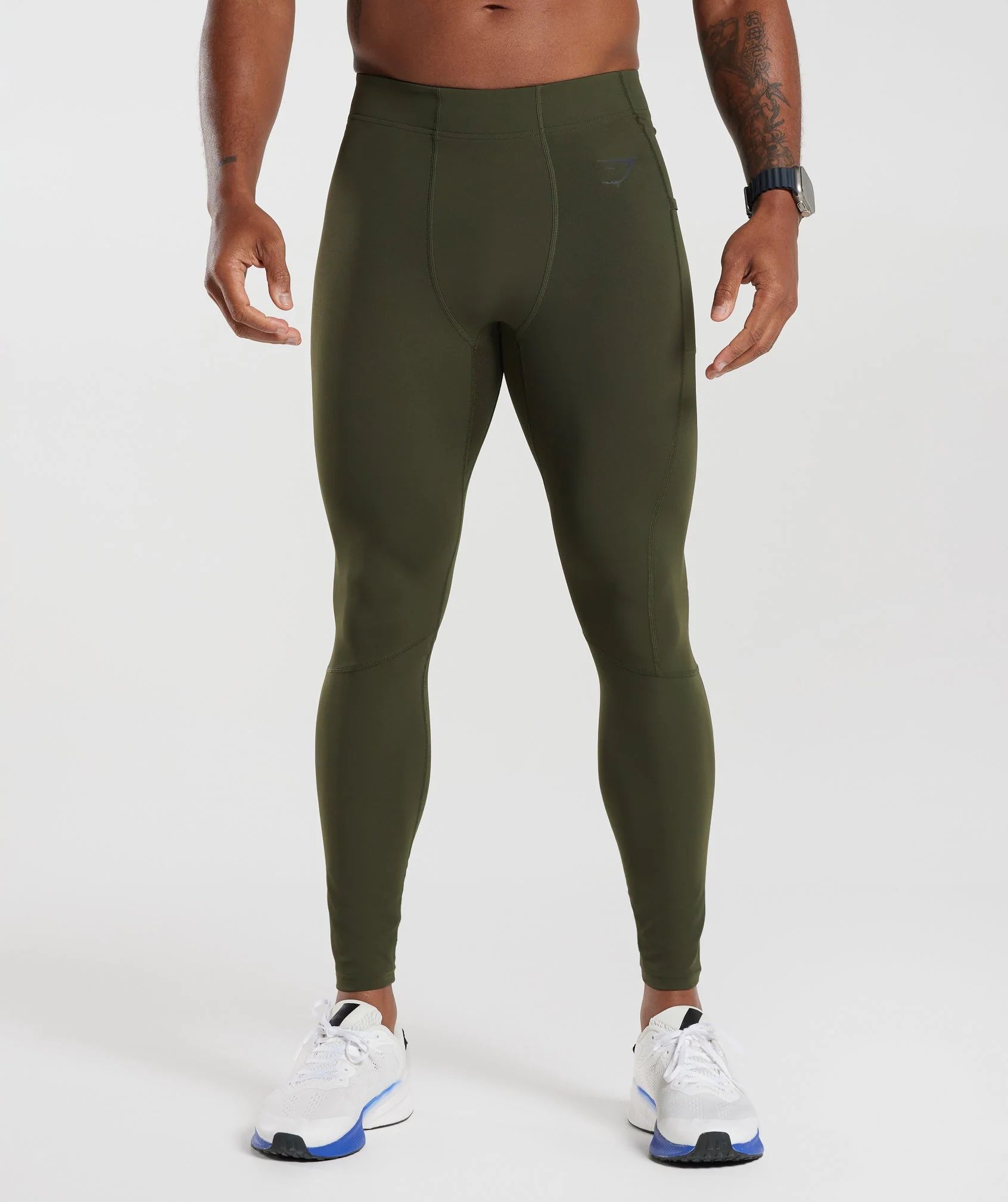 Control Baselayer Leggings Winter Olive
