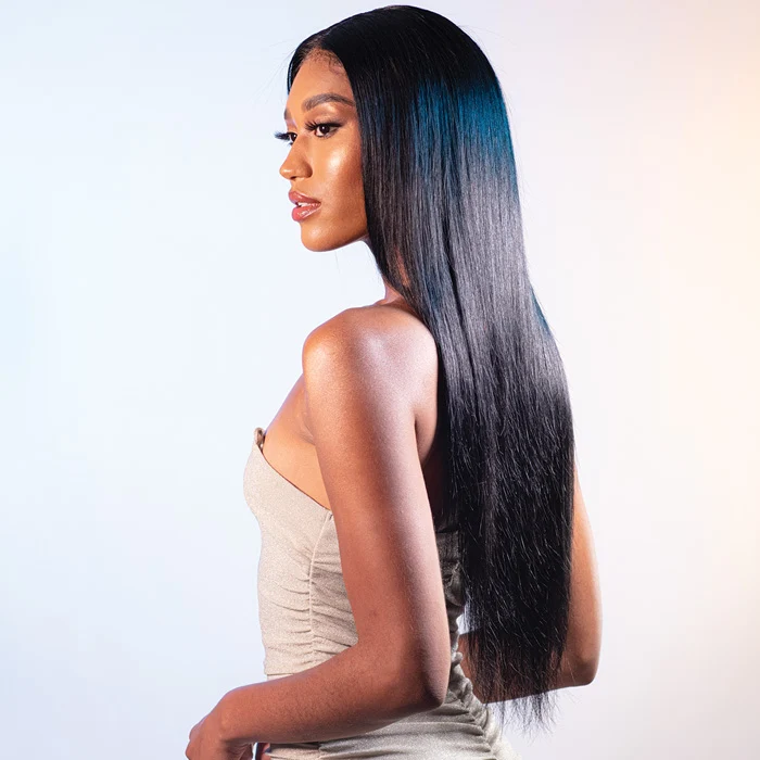 Shake N Go Glossy 100% Virgin Remy Hair HD 4x4 Lace Closure - 4x4 STRAIGHT 12