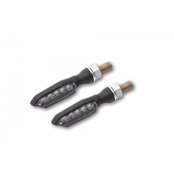 Highsider Sonic X-1 Indicator With Universal Led Rear Light - BlackRef: HGI0110 / 254-270