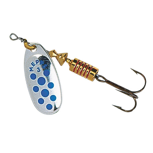 Mepps Spinner Comet Decorée (silver\/blue)