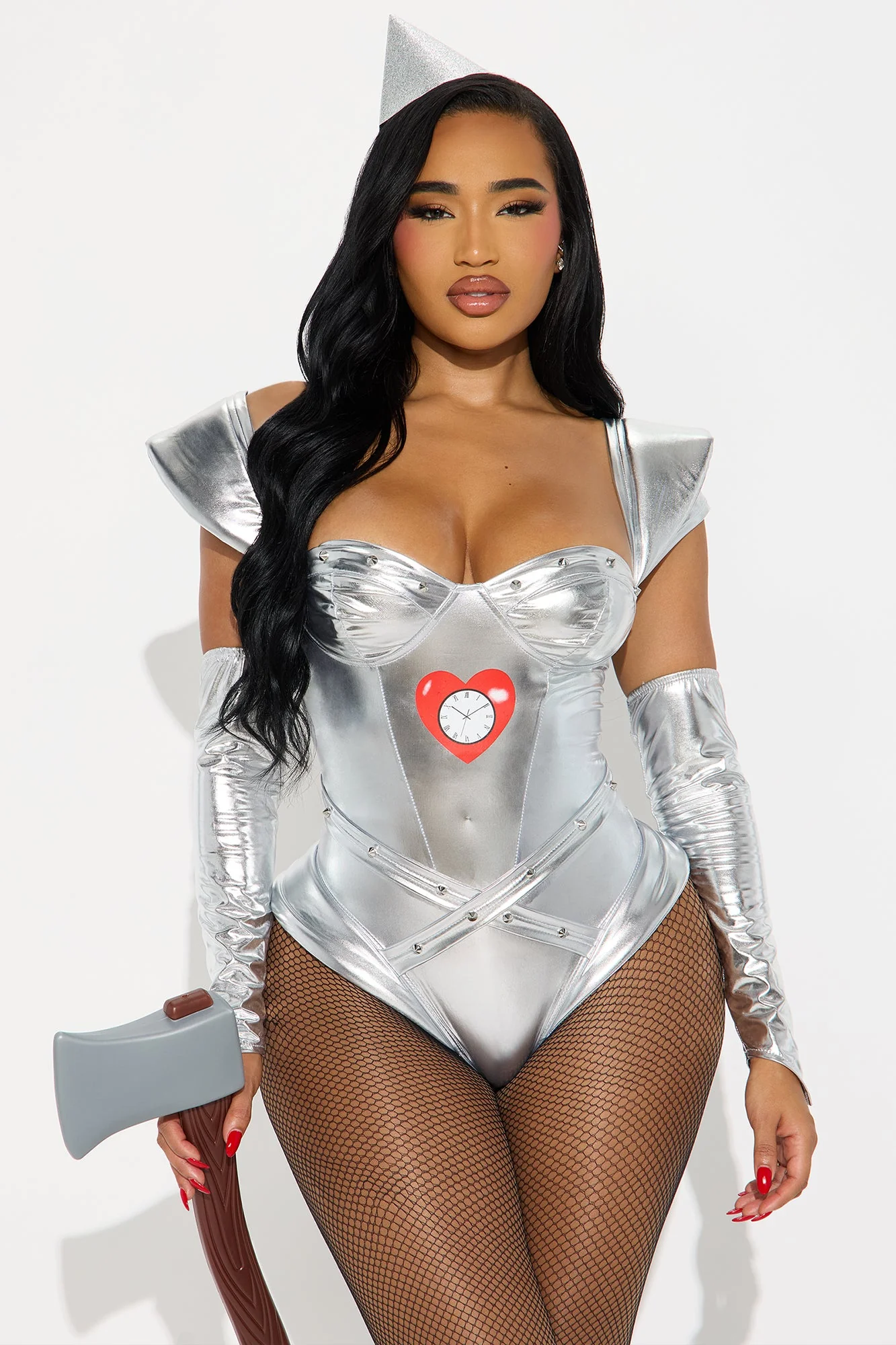 Unbreakable Heart 5 Piece Costume Set - Silver