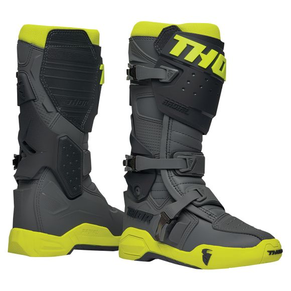 Thor Radial 2024 cross Boots - Gray / YellowRef: TO2295