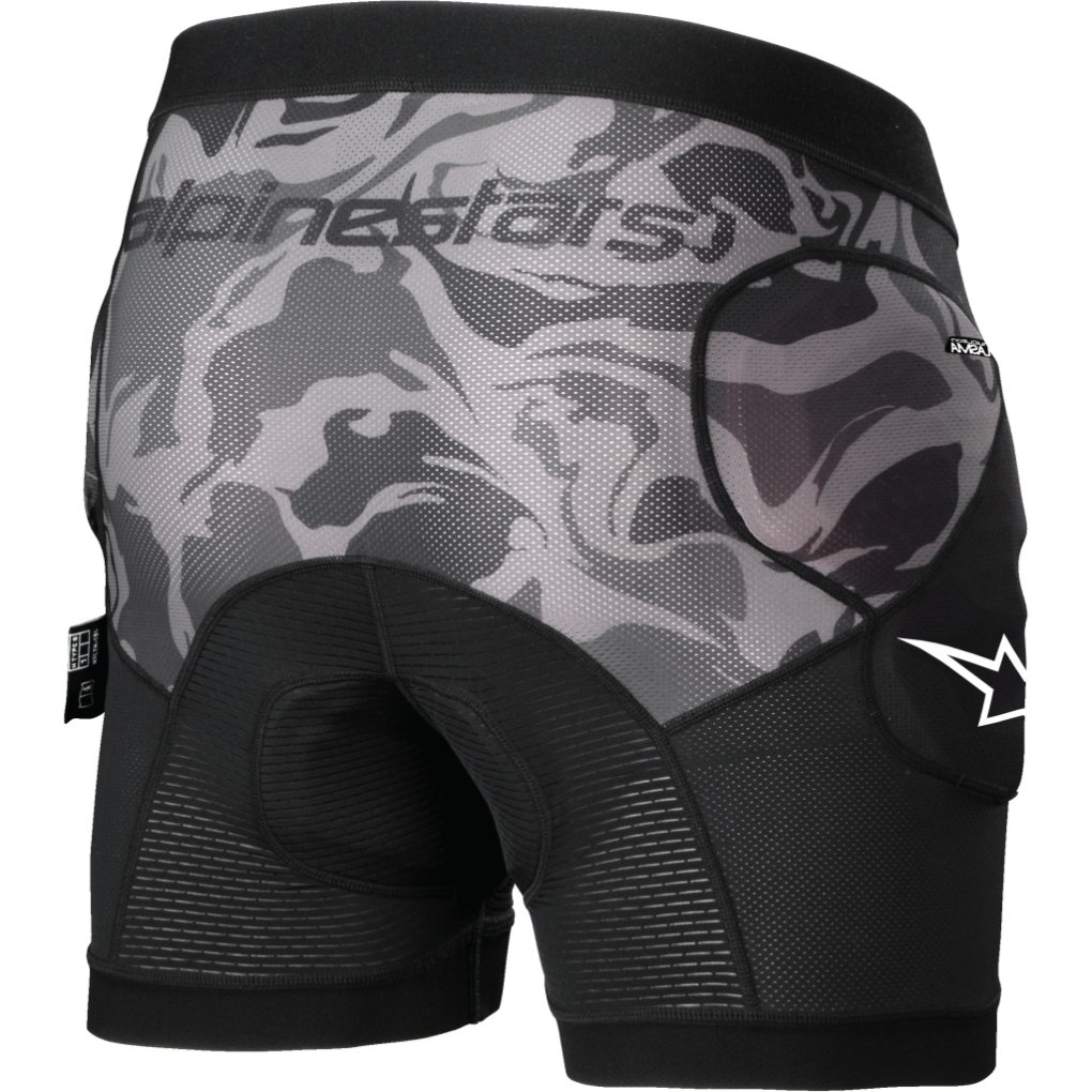 Alpinestars A-Motion Plasma Protection Shorts - black/camo