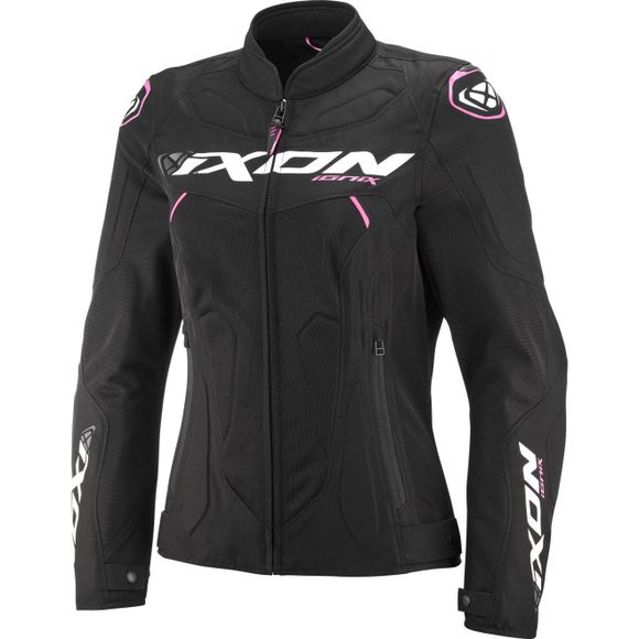 Blouson Moto Ixon IONIX LADY - Noir / RoseRef : IX2111