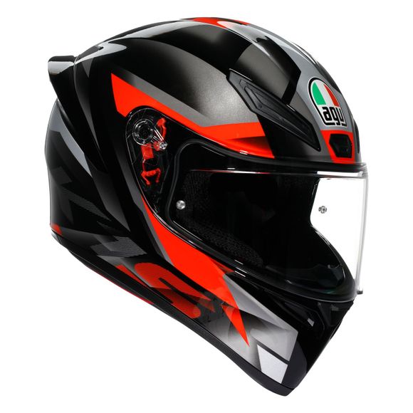 Casque intégral AGV K1 S - FASTLAP - Noir / RougeRef : AG1103