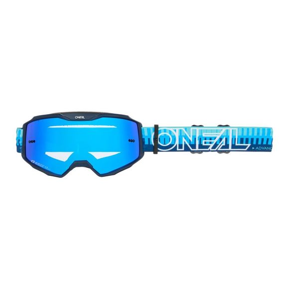 Mask cross O'Neal B -10 - Stripped 2025 - Blue / BlueRef: OL2172 / 6029-033