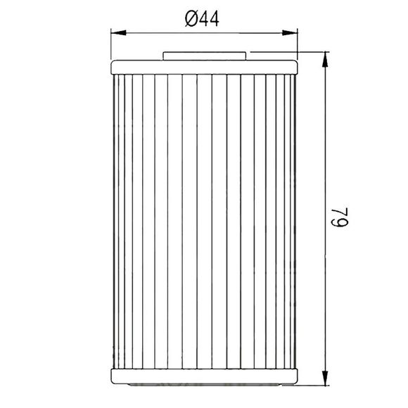 Filtre à huile HifloFiltro HF562 Type origineRef : H562 / 07120088