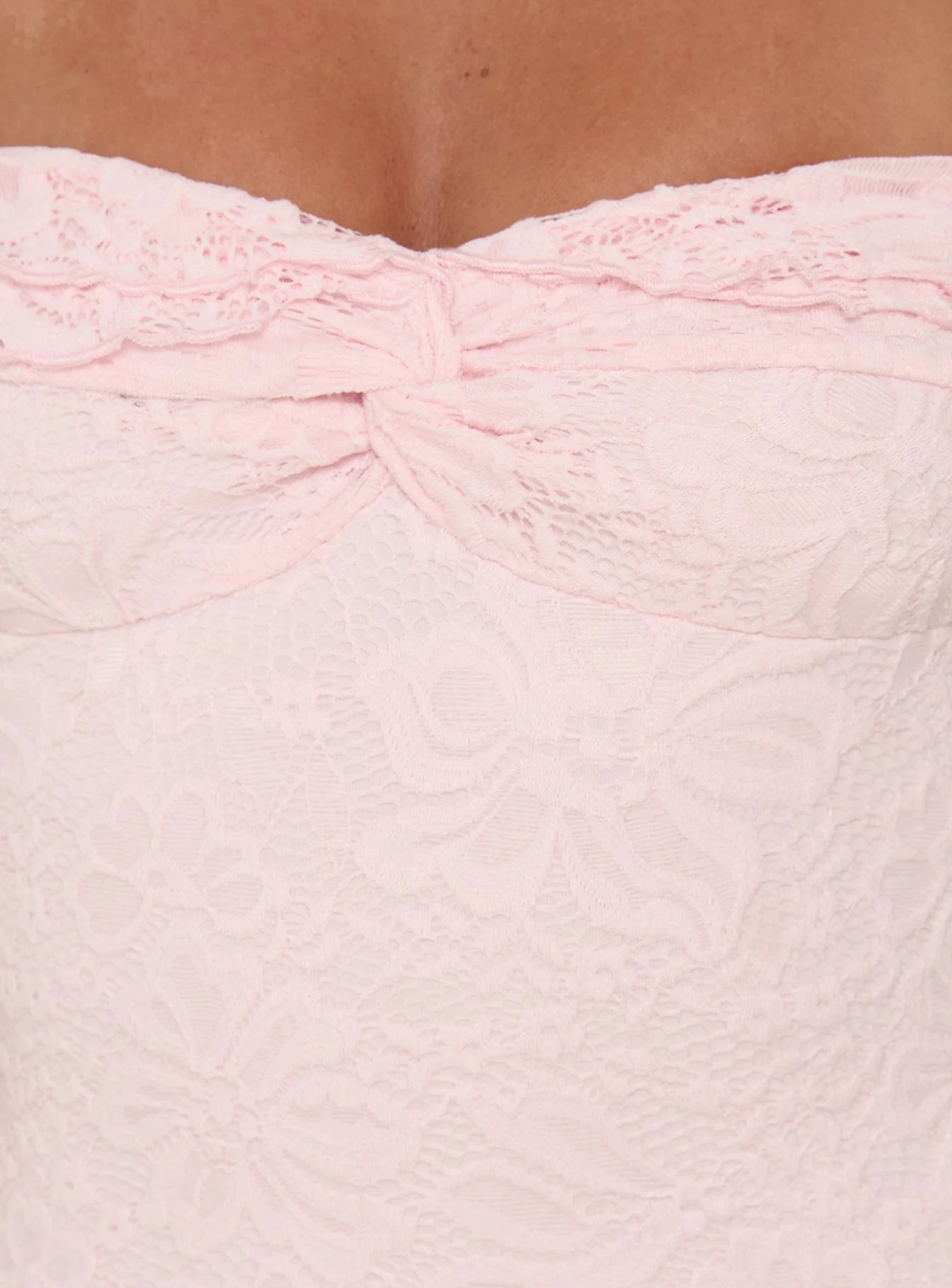 Anabeila Strapless Maxi Dress Pink