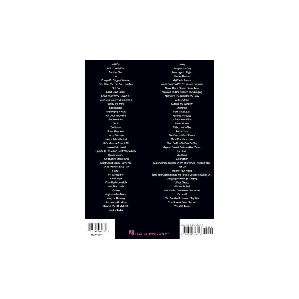 Hal Leonard Stevie Wonder Anthology – Thomann Ireland