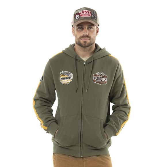 Von Dutch Matty Sweatshirt - GreenRef: VDH0388