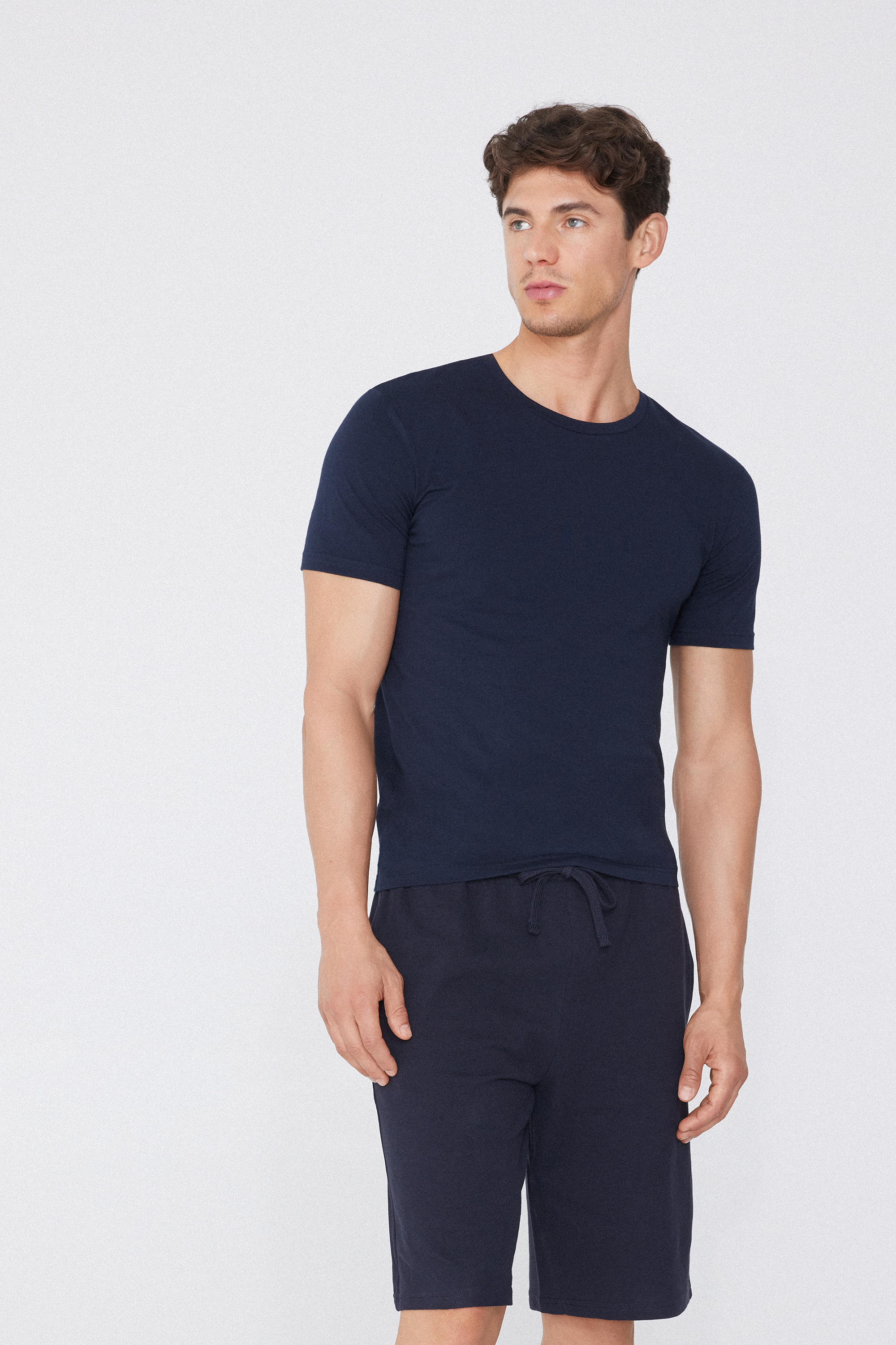 Organic Stretch Cotton T-shirt