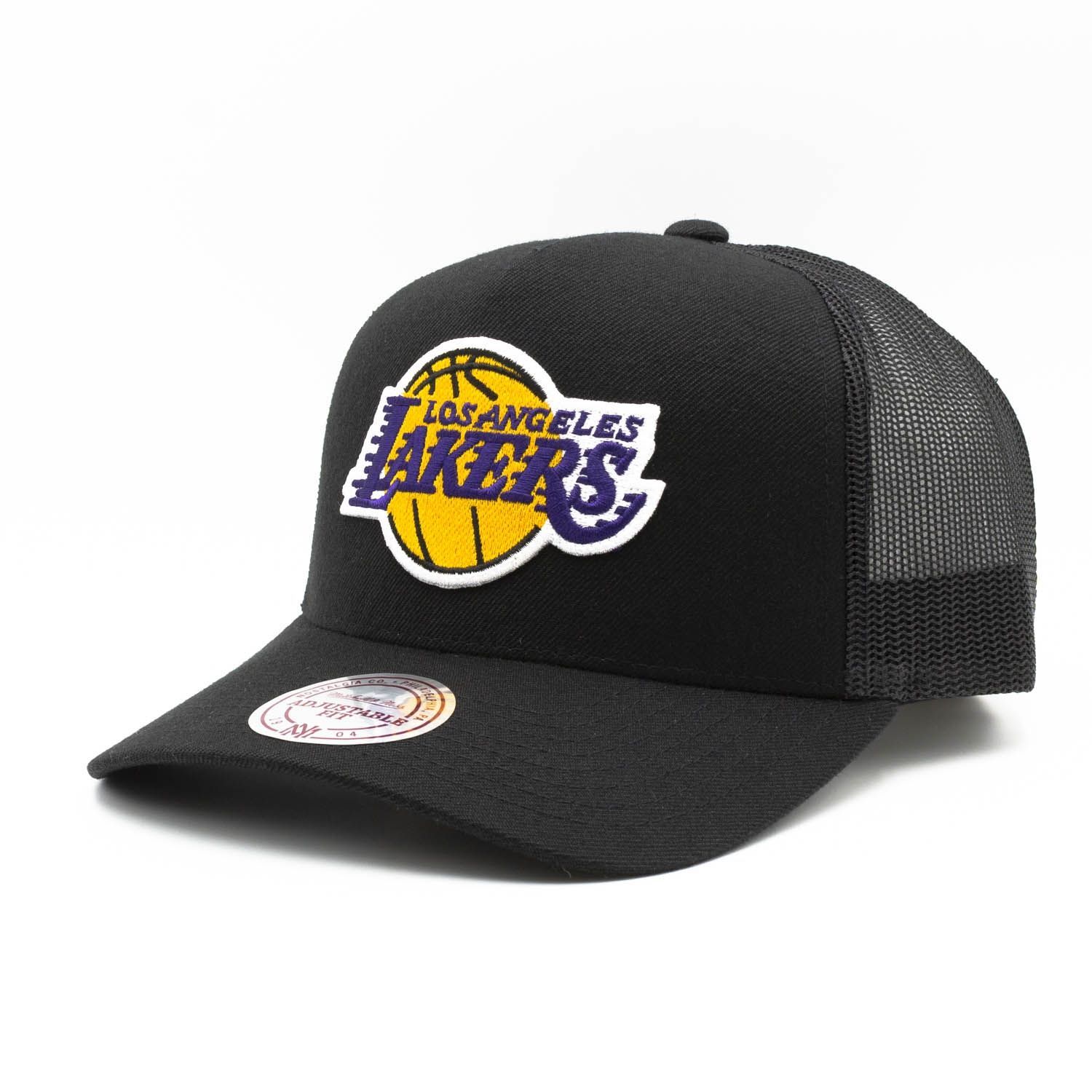 Los Angeles Lakers Classic Team Logo Mitchell & Ness NBA Trucker Cap