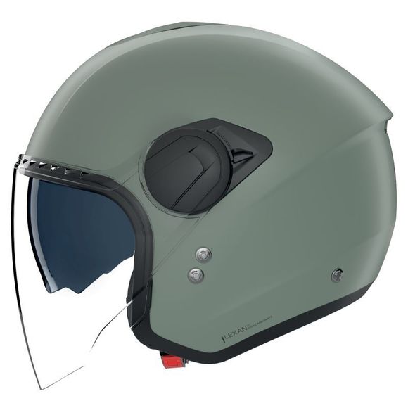 Nolan N20-2 VISOR CLASSICO NOBILE Open-Face Helmet - Gray / GreenRef: NL1732